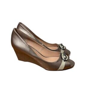 Naturalizer Excel, Women's Patent Wedge Shoes, Size 8.5M